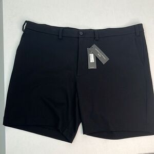 Shaquille O’Neal black knit shorts size 52 NWT
